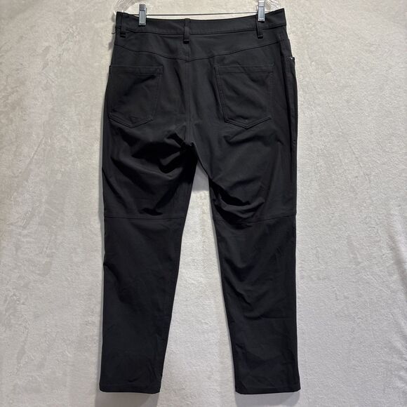 Lululemon ABC Classic Fit Pants Men's 32x30 Grey Stretch Performance Warpstreme - Picture 5 of 13